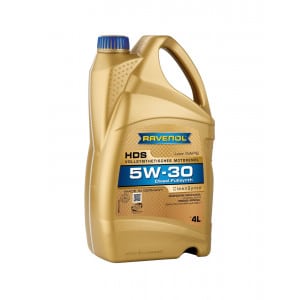 Ulei Motor autoturisme RAVENOL HDS SAE 5W-30 4 L