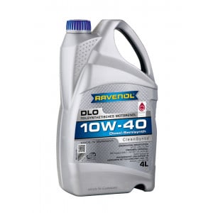 Ulei Motor autoturisme RAVENOL DLO SAE 10W-40 4 L