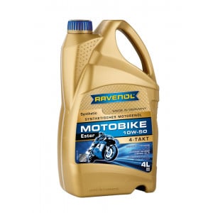 Ulei Motociclete RAVENOL Motobike 4-T Ester 10W50 4 L