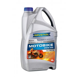 Ulei Motociclete RAVENOL Motobike V-Twin SAE 20W-50 Mineral 4 L
