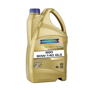 Ulei Fluide transmisie manuala RAVENOL Getriebeoel SGO SAE 80W-140 GL-5 4 L