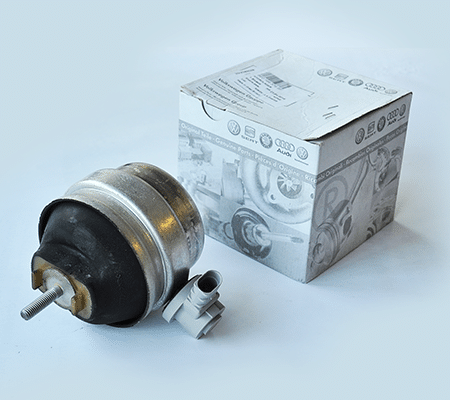 Suport motor stanga original Audi A4 B6 si B7 / tampon motor original cu mufa / tampon motor electro-hidraulic