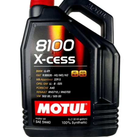 ULEI 8100 X-CESS 5W-40 5L MOTUL
