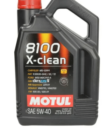 ULEI 8100 X-CLEAN 5W-40 5L MOTUL