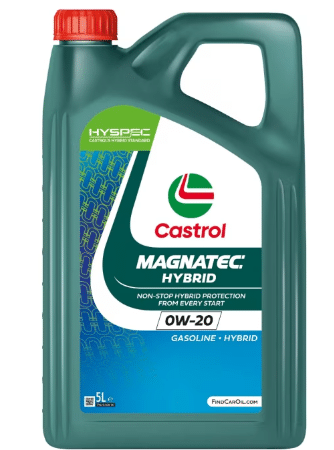 ULEI MAGNATEC HYBRID 0W20 5L 15F24A - CASTROL