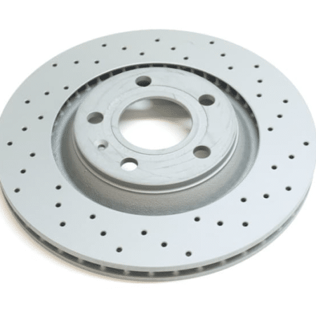 Set disc frana spate S4 B6 / B7 300 mm ventilat / discuri frana spate S4 2001 - 2007 - Zimmermann (perforate)