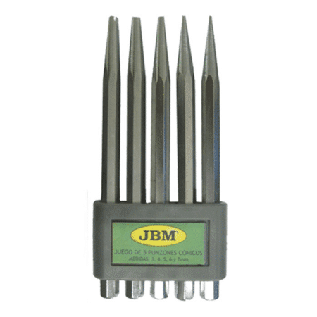 SET DE 5 DORNURI CONICE JBM