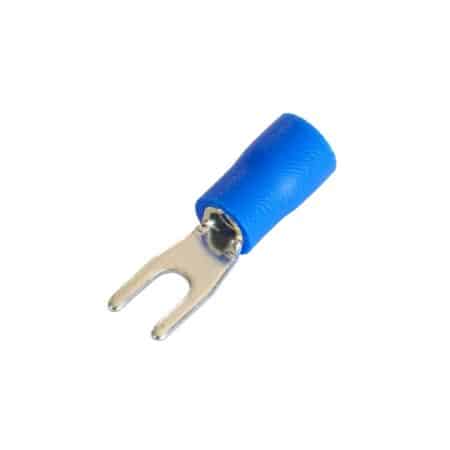 SET 100 PAPUCI ELECTRICI TERMINALI TIP FURCA IZOLATI 3.2MM