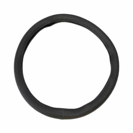 HUSA VOLAN PIELE ECOLOGICA PERFORATA NEGRU 44-48 CM UMBRELLA