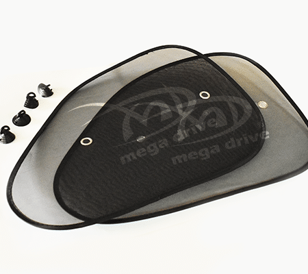 PARASOLAR LATERAL NEGRU CU VENTUZE SET 2BUC (54X37CM)